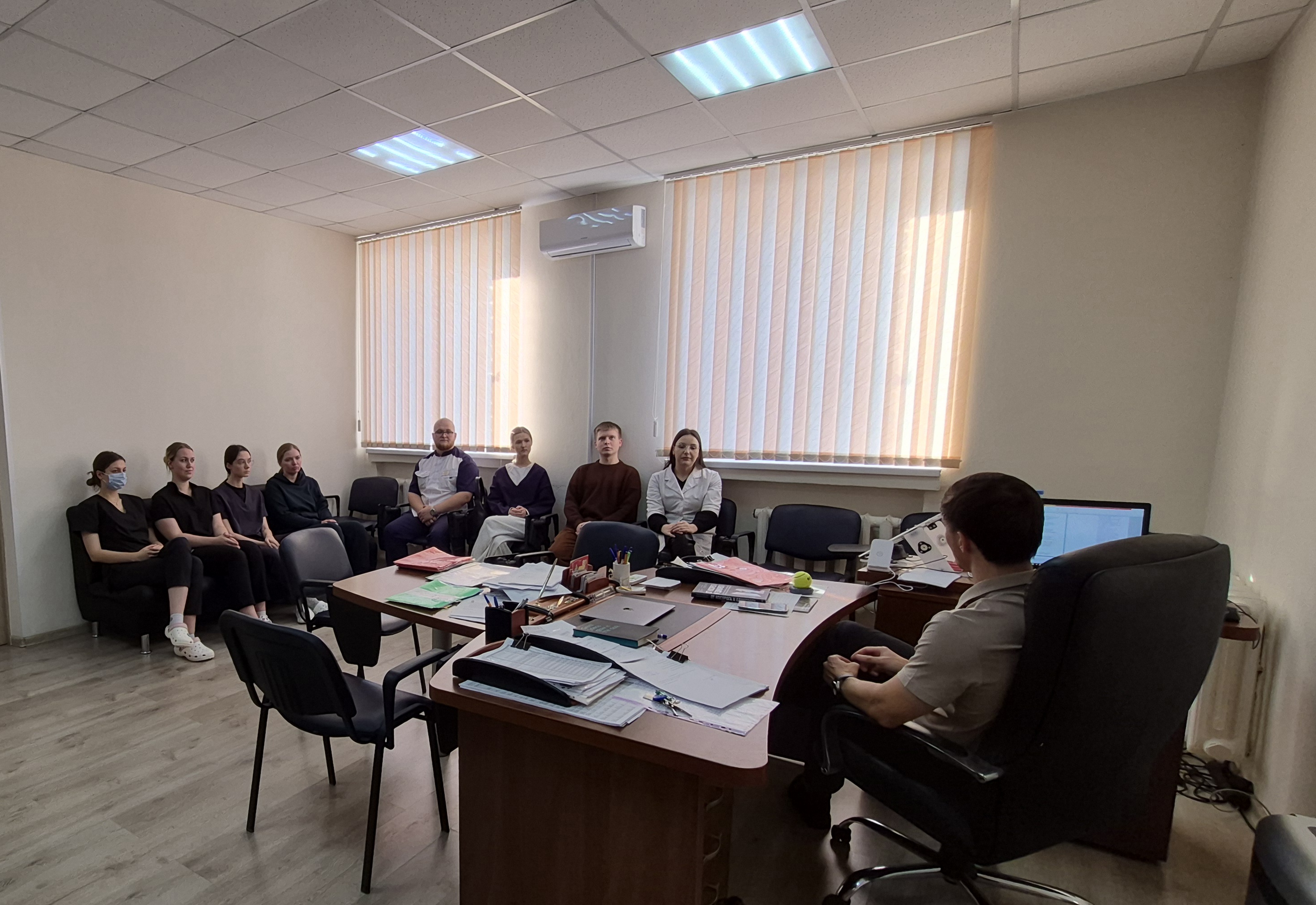 Будущие врачи набираются опыта в больнице Красноуфимска