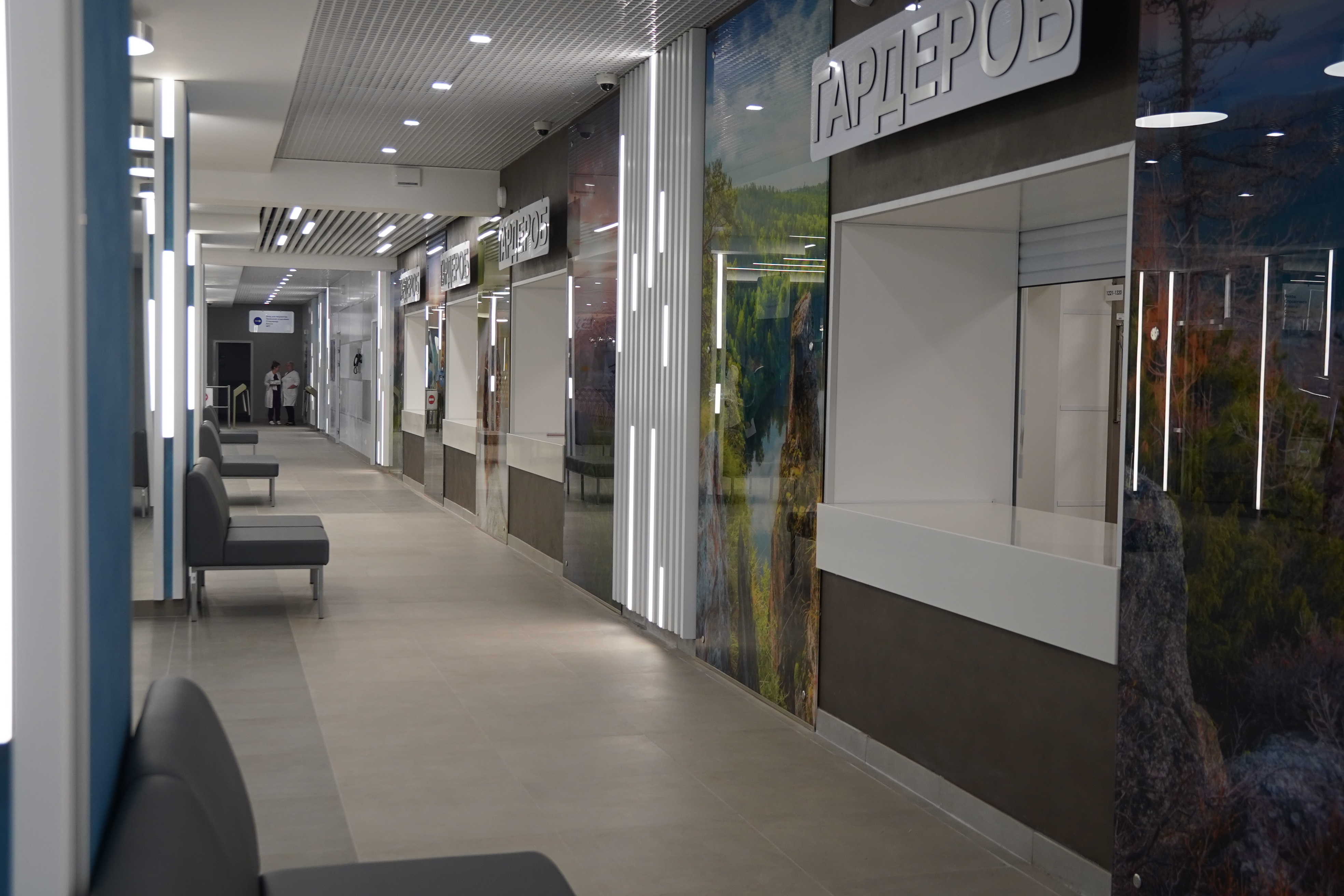 Главный холл СОКБ №1 преобразился после ремонта