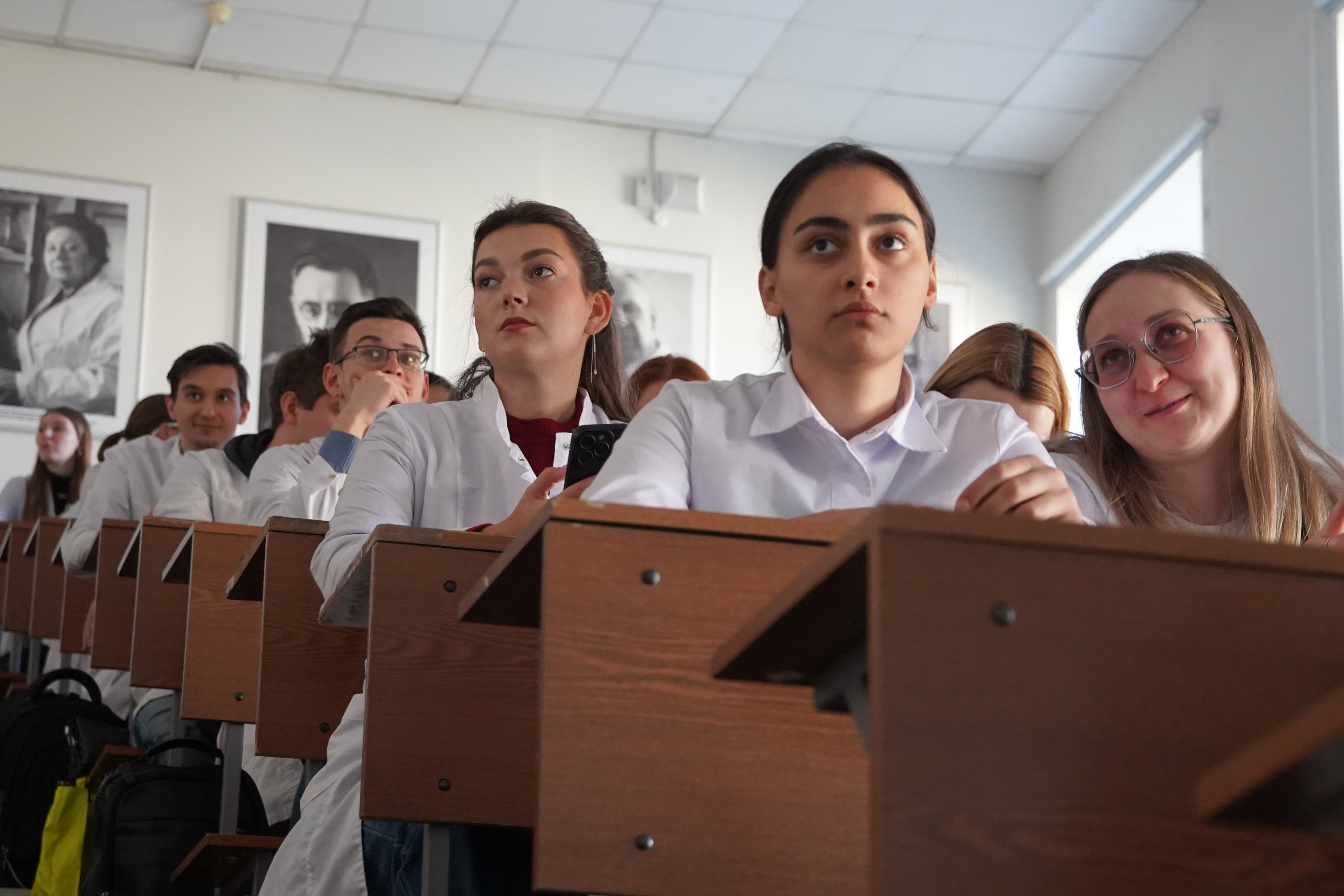 Татьяна Савинова встретилась со студентами УГМУ 