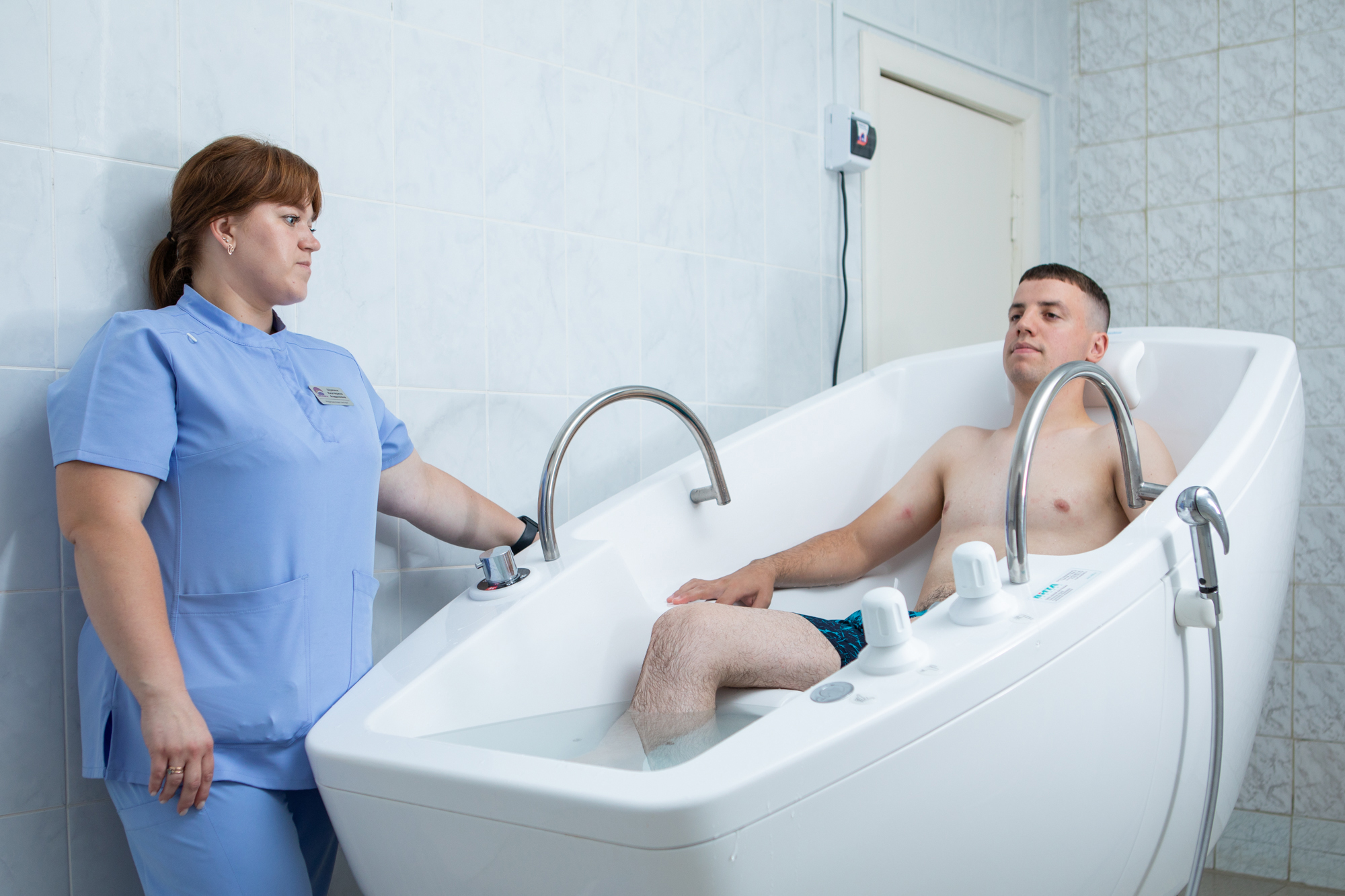 В больнице «Липовка» расширили линейку оборудования для бальнеотерапии