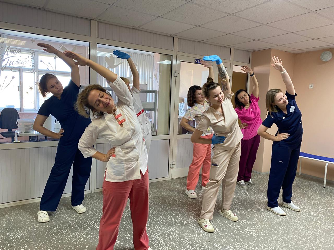 Первоуральская детская больница внедрила персонализированную производственную гимнастику для оздоровления сотрудников