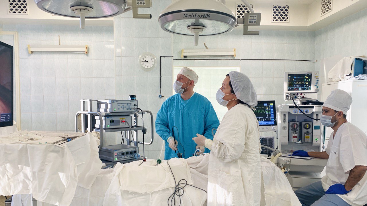 Оборудование для видеолапароскопических операций поступило в Детскую городскую больницу Нижнего Тагила