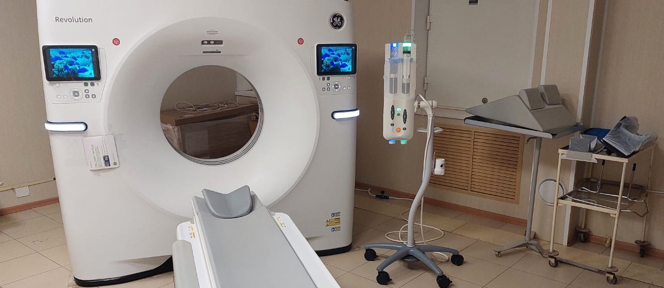 Высокоточный 64-срезовый компьютерный томограф пополнил арсенал диагностической службы городской больницы Верхней Пышмы