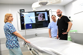 Ангиографический комплекс для помощи уральцам с сосудистыми заболеваниями, 25-й в регионе, открыли в ГКБ №40