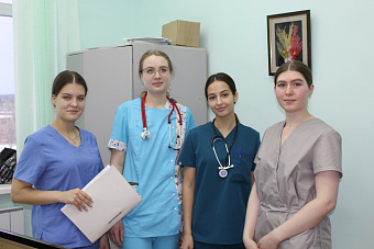 Шесть студентов–целевиков проходят практику в подразделениях Североуральской центральной городской больницы