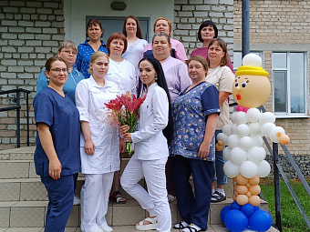 В год 10-летнего юбилея отделения паллиативной помощи Байкаловской ЦРБ коллектив пополнила потомственная медсестра