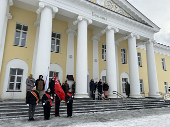 Мемориальную доску в память о госпитале всероссийского земского союза открыли на здании поликлиники Демидовской городской больницы