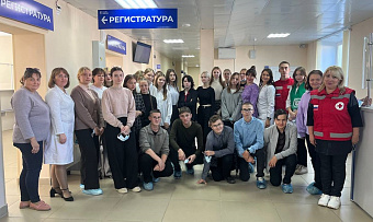 Учащиеся медицинского класса продолжают активное взаимодействие со специалистами Ирбитской ЦГБ