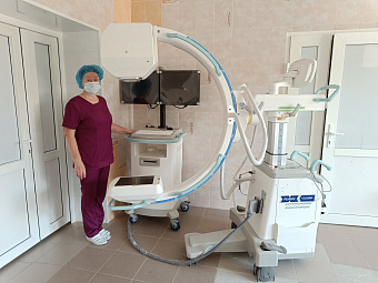 Современная С-дуга поступила в помощь берёзовским травматологам и хирургам