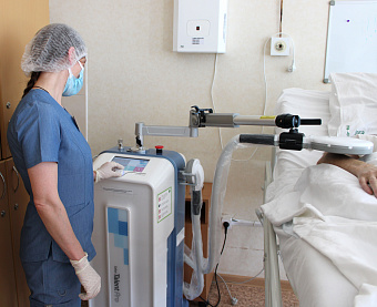 Уже 500 пациентов ГКБ №40 встали на ноги благодаря реабилитационному оборудованию, приобретённому по нацпроекту