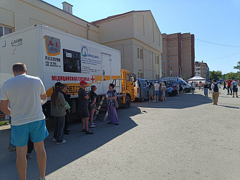 Больше 100 человек прошли диспансеризацию в рамках городского праздника в Берёзовском