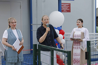 Модульный фельдшерско-акушерский пункт открылся для жителей деревни Фадюшиной Камышловского района