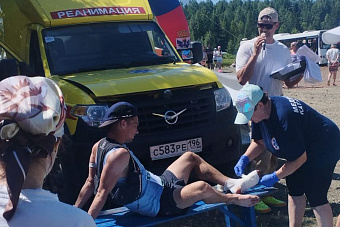 Специалисты Центра медицины катастроф оказали помощь участникам марафона у Конжаковского камня