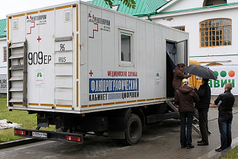 Благодаря нацпроекту «Здравоохранение» за 2,5 месяца обследование лёгких прошло более 4,5 тысячи североуральцев