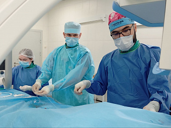 Врачи Каменска-Уральского внедрили современную технологию для сохранения нижних конечностей пациентов от ампутации