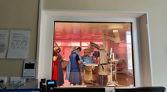 Врачи ЦГКБ №24 начали применять внутрисосудистое ультразвуковое исследование при коронарном стентировании