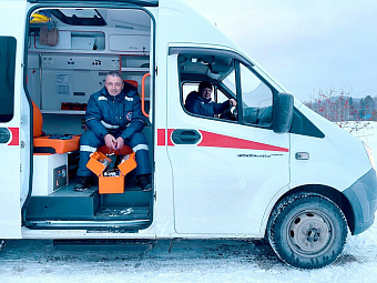 Специалисты трассовых пунктов Территориального центра медицины катастроф 13 раз выезжали на ДТП с начала января