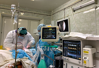 Современный наркозно-дыхательный аппарат поступил в городскую больницу №1 Нижнего Тагила