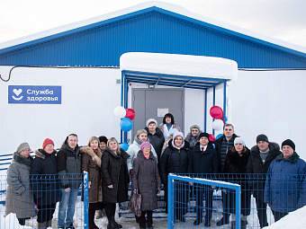 Один из самых северных фельдшерско-акушерских пунктов Свердловской области открыл свои двери в преддверии Нового года