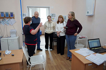 Врачи из Екатеринбурга побывали в Серове и познакомились с лучшими методиками организации диспансеризации