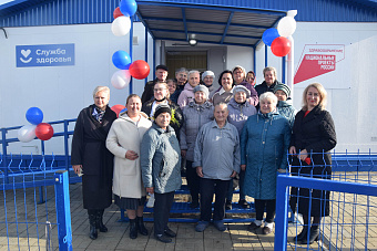 В деревне Корзуновка на западе Свердловской области начал работу современный модульный ФАП