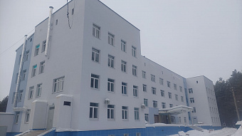 Строители завершили этап самых масштабных работ по капитальному обновлению филиала Центра фтизиопульмонологии в Первоуральске