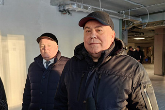 Строительство девятиэтажной поликлиники для взрослых в Академическом районе завершится в марте