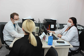 Отремонтированная поликлиника в микрорайоне Рудника имени III Интернационала Нижнего Тагила приняла первых пациентов