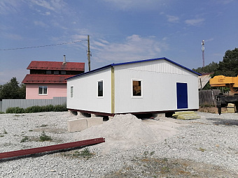 Для 168 жителей посёлка Сагра под Верхней Пышмой возводят модульный фельдшерско-акушерский пункт