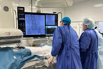 Врачи Верхней Пышмы и Москвы провели стентирование вен пациентке, которая 11 лет жила с посттромботическим синдромом