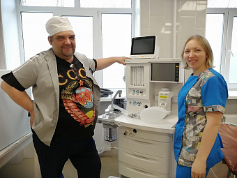 Современный наркозно-дыхательный аппарат из тройки лучших в мире поступил в больницу Нижней Туры