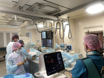 Врачи екатеринбургской «Новой больницы» выполнили операцию с применением уникального для России оптического томографа