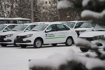 Новые транспортные средства для медучреждений Свердловской области