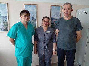 Врачи гематологического отделения ЦГБ №7 вернули к полноценной жизни 60-летнего пациента, перенёсшего инсульт