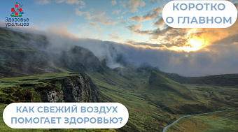 Свежий воздух поможет вашему здоровью