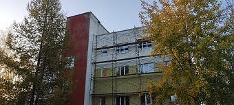 Капитальный ремонт в здании взрослой поликлиники Среднеуральска выполнен на 50%