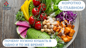 Почему нужно принимать пищу в одно и то же время?