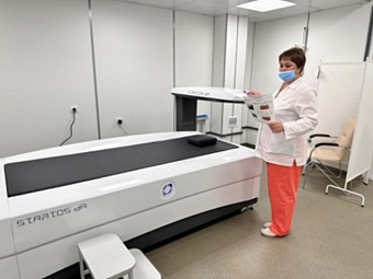 В госпитале для ветеранов войн появился аппарат нового поколения для исследования плотности костной ткани