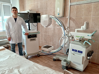 Хирургическое отделение Камышловской ЦРБ пополнилось передвижным рентгеновским аппаратом С-дуга