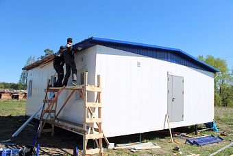 Модульные ФАПы по программе модернизации первичного звена здравоохранения начали устанавливать в артёмовских сёлах