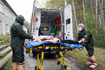 Медики Серова и Екатеринбурга вышли на битву с холерой вслед за коллегами из Красноуфимска: учения прошли успешно