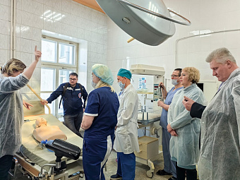 Специалисты акушерских стационаров региона повышают навыки оказания экстренной помощи будущим мамам и малышам